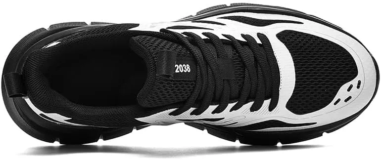 Mens Running Shoes Breathable Anti-Slip Running Shoes Lightweight Cushioned for Men