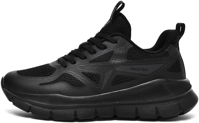 Mens Running Shoes Breathable Anti-Slip Running Shoes Lightweight Cushioned for Men