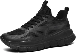 Mens Running Shoes Breathable Anti-Slip Running Shoes Lightweight Cushioned for Men