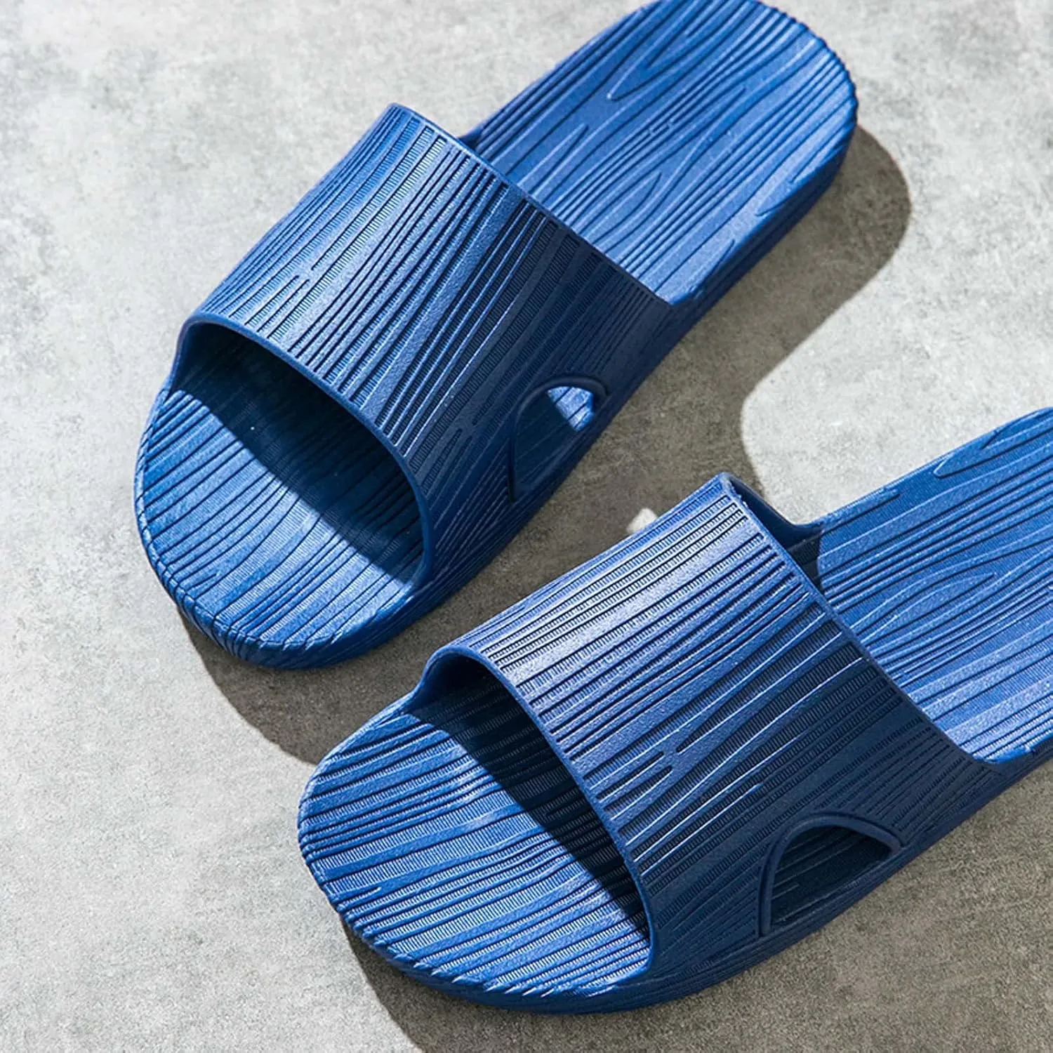 Mens Shower Shoes Slides for Women Cloud Slippers for Men Shower Shoes Women Dorms Drainage Hole Travel Slippers