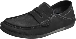 Men’s Slip-on Loafers Shoes Light-Weight, Soft Penny Loafers for Men Lightweight Driving Boat Shoes Men's Casual Classic Loafer Penny