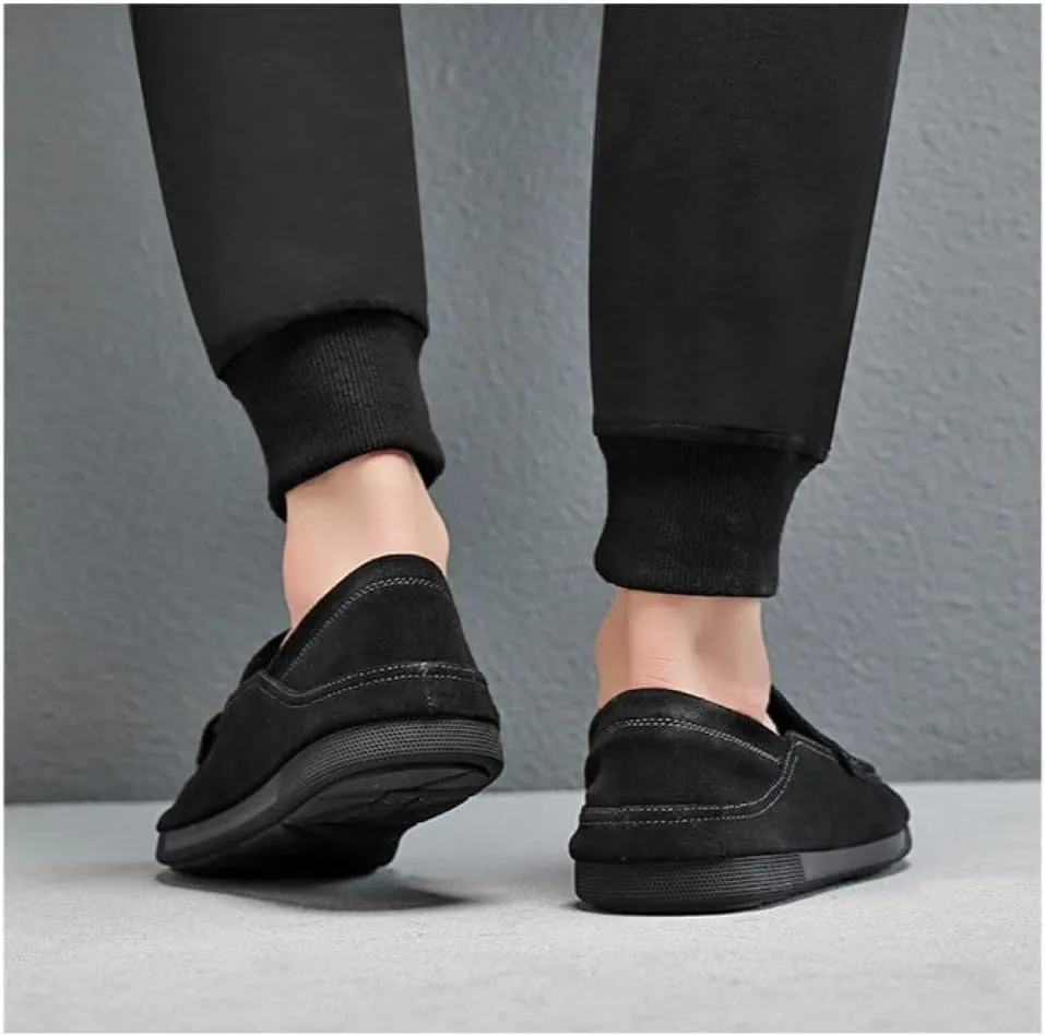Men’s Slip-on Loafers Shoes Light-Weight, Soft Penny Loafers for Men Lightweight Driving Boat Shoes Men's Casual Classic Loafer Penny