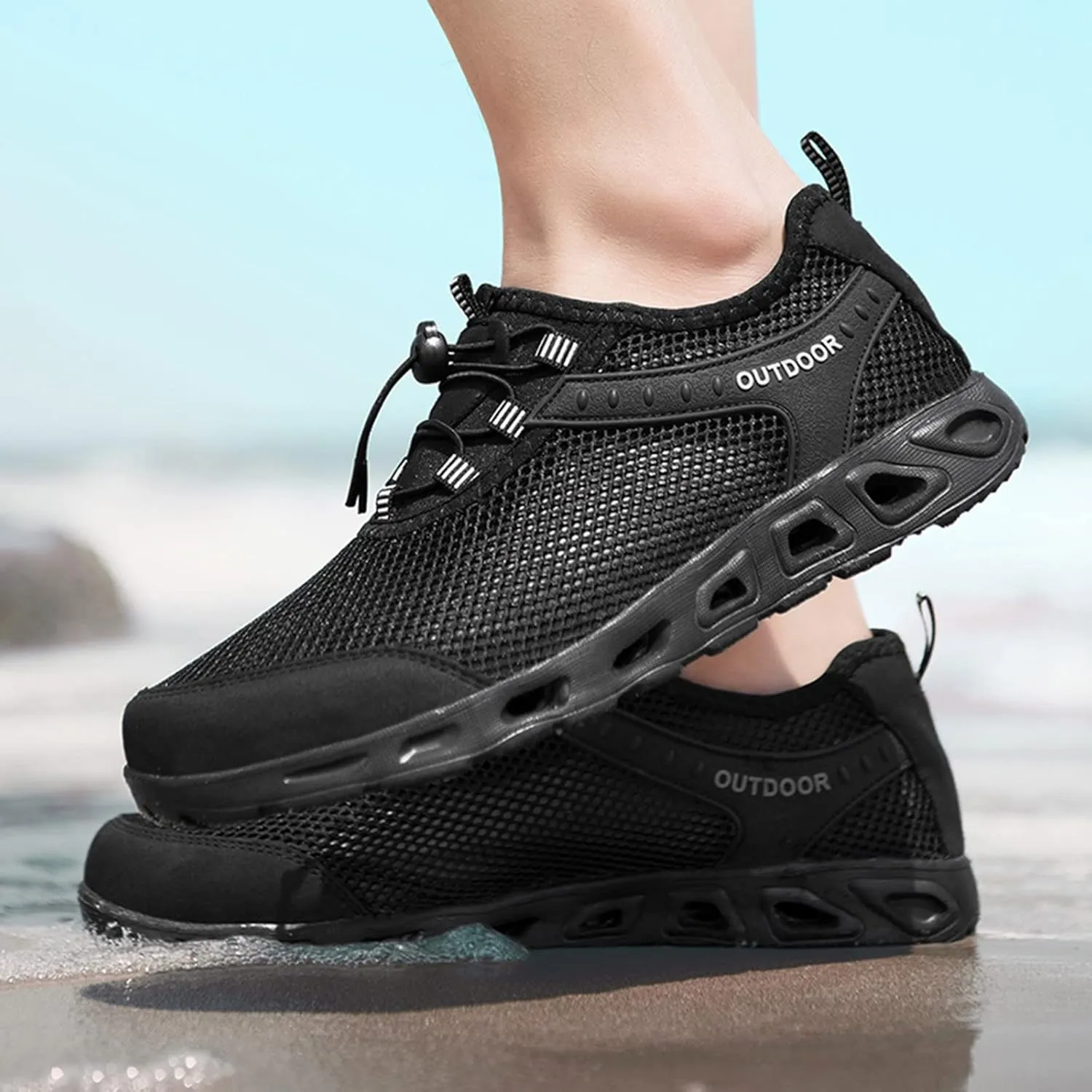 Men's Walking Shoes New Pickleball Shoes for Men Breathable Mesh Fashion Sneakers Mens Leather Sneakers