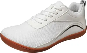 Mens Walking Shoes Wide Toe Workout Shoes Breathable Running Sneakers Lightweight Anti-Slip Training Shoes
