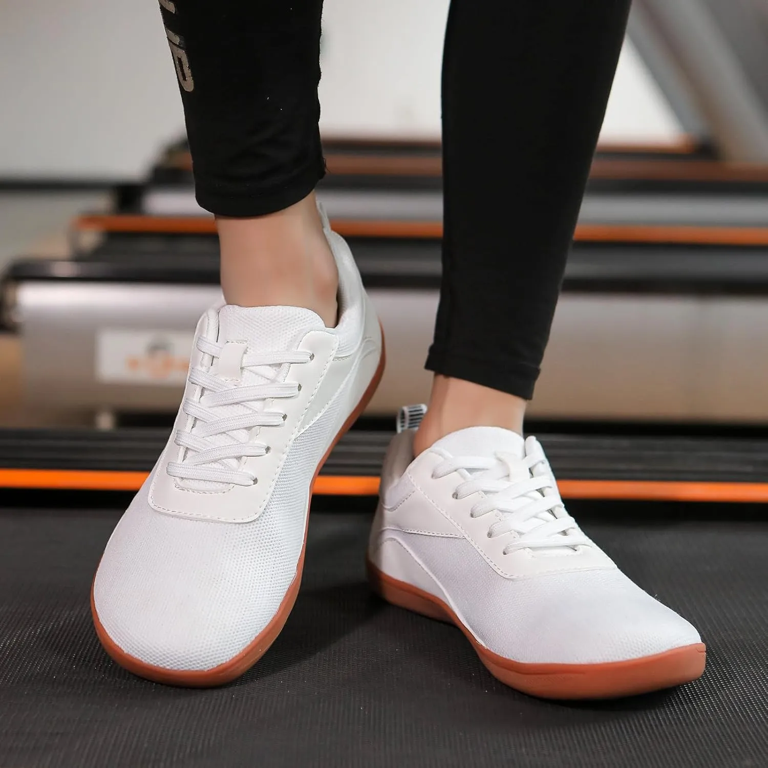 Mens Walking Shoes Wide Toe Workout Shoes Breathable Running Sneakers Lightweight Anti-Slip Training Shoes