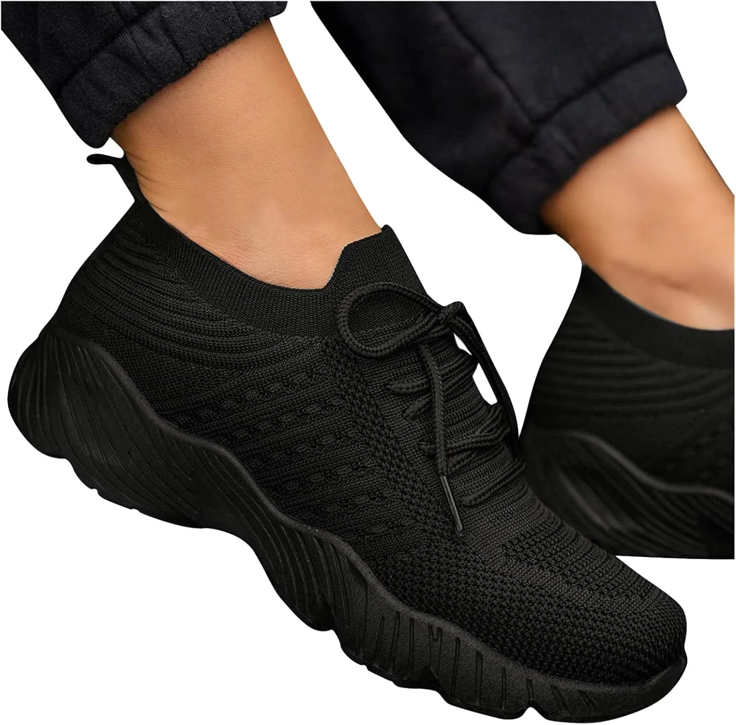 Mules for Women Flats Women's Fashion Sneakers Work Shoes Women Comfortable & Lightweight Womens Loafers Comfortable Womens Slip On Sneakers with Arch Support