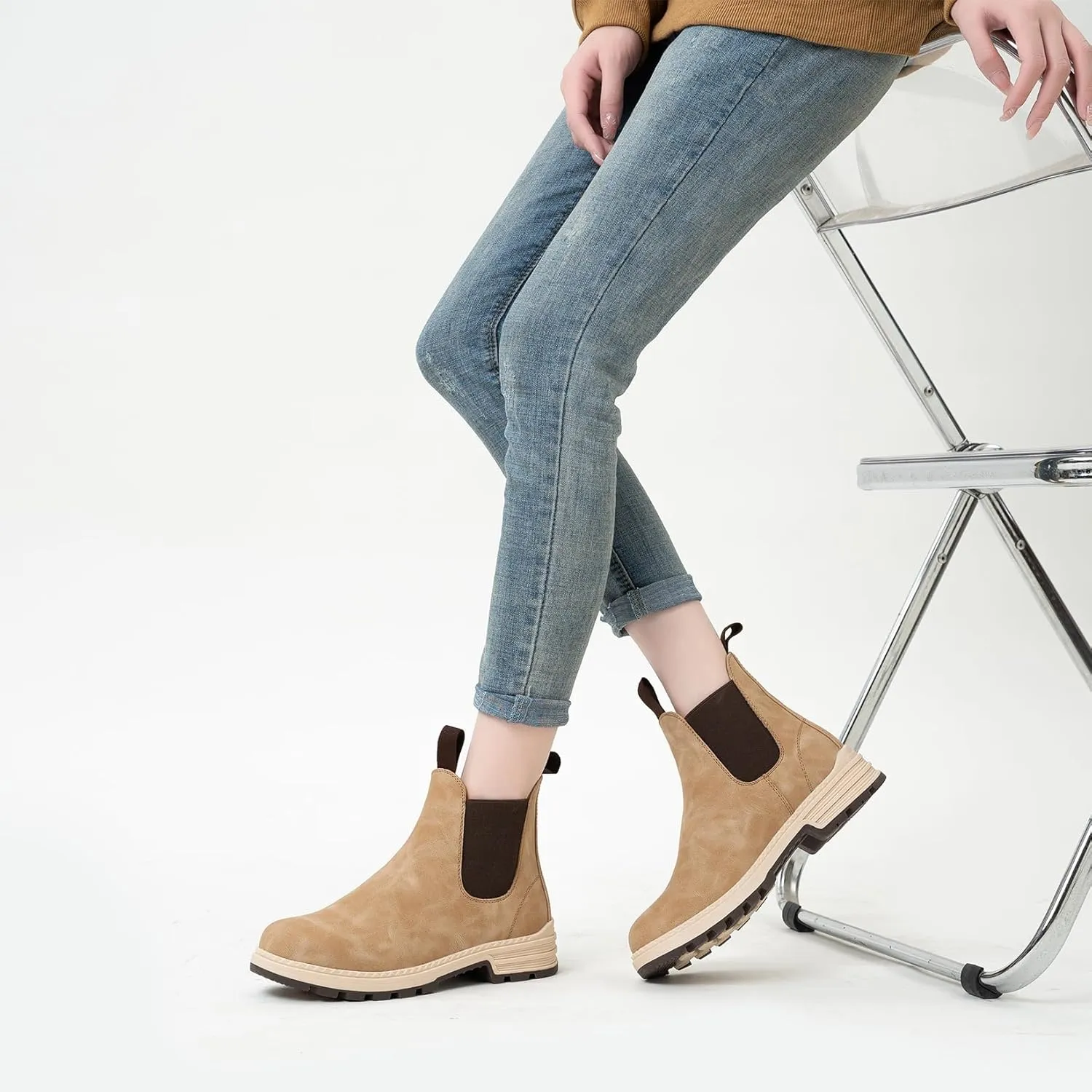 Outdoor Chelsea Hiking Boots For Women