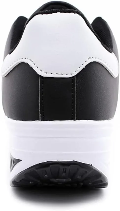 Platform Sneakers for Women 6 Wide Comfy Sandals Shoes Women Dressy Cute Wide Toe Box Canvas Shoes Women Running Shoes for Women Black Zapatos Negros De Tacon Con Plataforma para Mujer