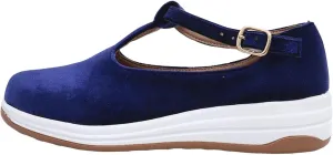 Platform Wedge Loafers for Women Arch Support Comfortable Casual Slip On Low Top Ankle Strap Walking Shoes Dressy Summer Wedges Sandals Breathable Lightweight Canvas Sneakers for Outdoor Travel