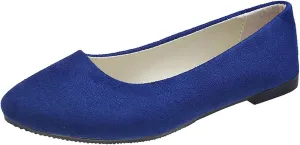 Pointed Toe Flats for Women Dressy Casual, Low Heel Dress Shoes Comfortable, Slip-on Business Work Loafer Shoes for Women