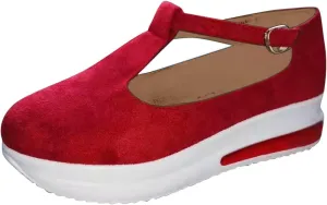 Sandals for Women Casual Dressy Summer Comfortable Non Slip on Ankle Strap Platform Wedges Walking Shoes Cushioned Loafers On Low Top Lightweight Canvas Wedge Breathble Sneakers for Outdoor Travel