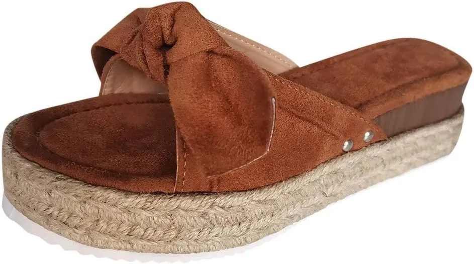 Sandals for Women Platform,2020 Crystal Comfy Platform Sandal Summer Beach Travel Shoes Sandal Ladies Flip Flops