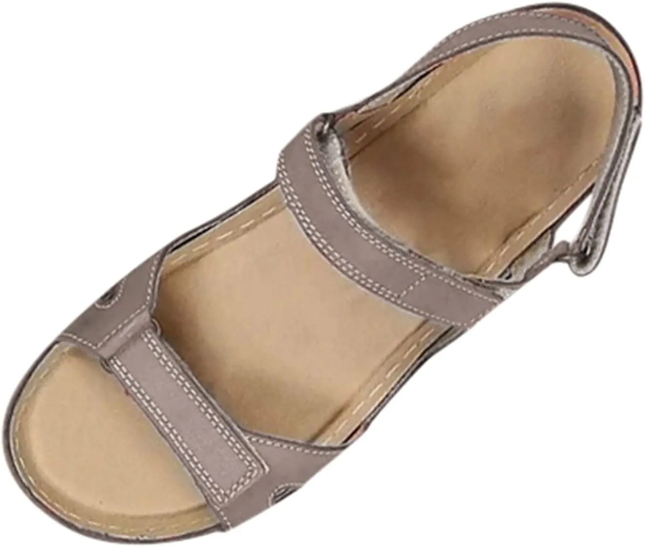 Sandals for Women Wide Width, 2024 Summer Comfortable Platforms Sandals Shoes Beach Travel Shoe Casual Flip Flops Slippers