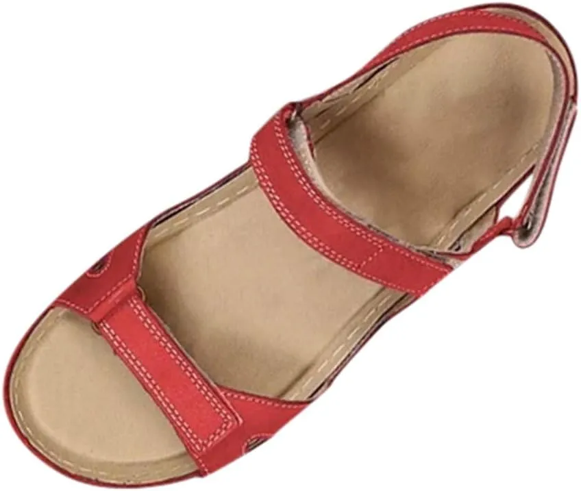 Sandals for Women Wide Width, 2024 Summer Comfortable Platforms Sandals Shoes Beach Travel Shoe Casual Flip Flops Slippers