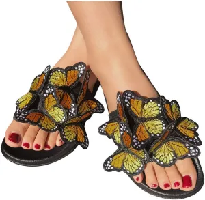 Sandals for Women Wide Width,Women's 2020 Crystal Comfy Platform Sandal Shoes Summer Beach Travel Fashion Slipper Flip Flops
