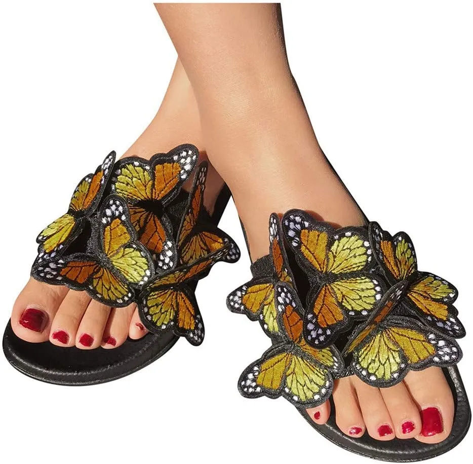 Sandals for Women Wide Width,Women's 2020 Crystal Comfy Platform Sandal Shoes Summer Beach Travel Fashion Slipper Flip Flops