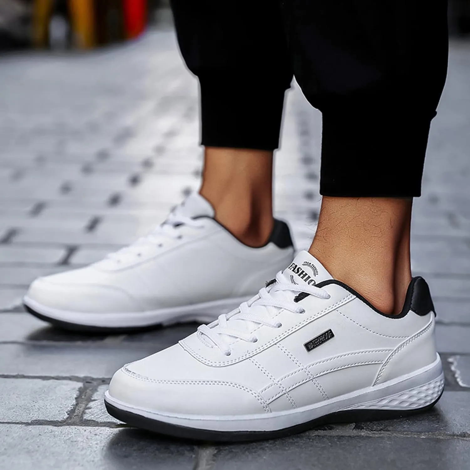 SBGMoSJ Bowling Shoes Women 10 Wide Zapatos para Mujer Comodos Tennis Shoes Slip Ons for Women Bowling Shoes Women Size 9 Black Zapatos Blancos para Mujer