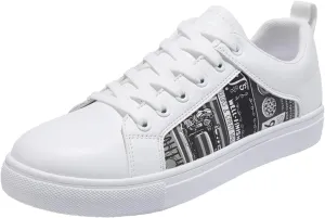 SBGMoSJ Womens High Top Wedge Sneakers All Womens Black Non Slip Size 9 Wide Work Shoes Slip On Tennis Shoes Women Wide Width High Top Sneakers for Women Zapatillas Blancas para Mujer Elegantes