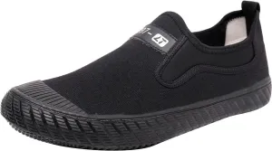 Shoe Made with Natural Materials Men Shoes Breathable Canvas Men Shoes Rubber Soled High Top Labor