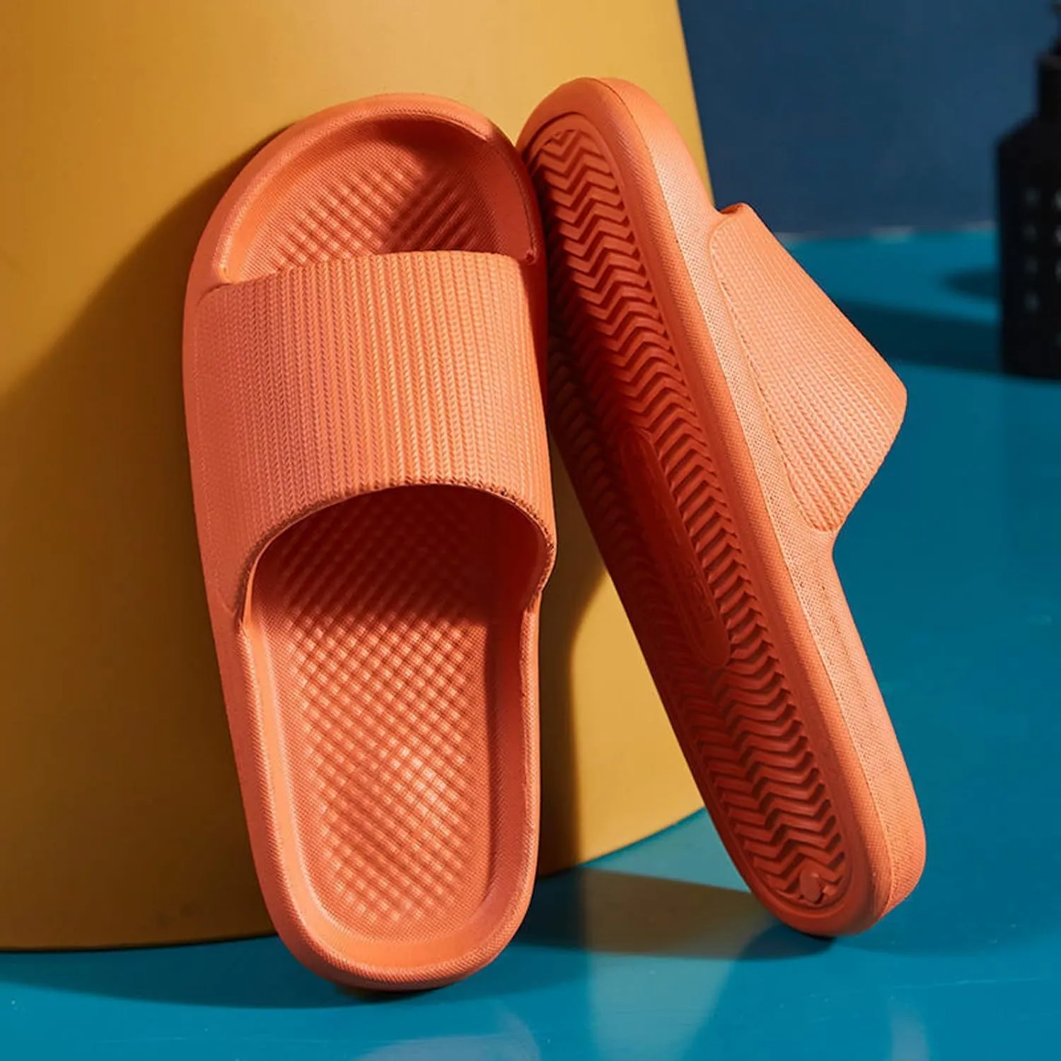 Shower Sandals Bath Slipper Indoor House Pool College Dorm Bathroom Slippers for Men Women Home Slides