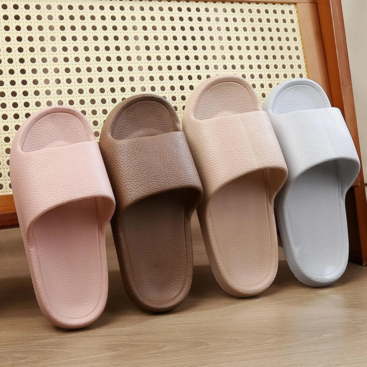 Shower Sandals Men Non Slip Quick Drying Shower Slides Swimming Beach Indoor and Outdoor Slides for Men