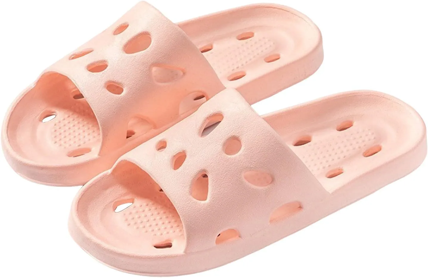 Shower Sandals Non-Slip House Slippers Indoor Outdoor Shower Sandals House Shoes with Low Arch Support
