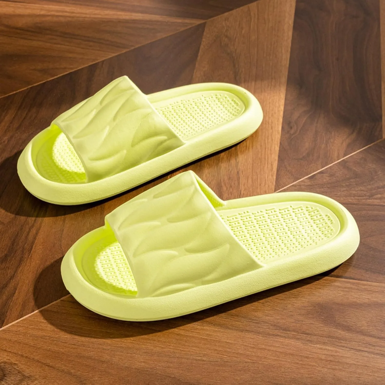 Shower Shoes for Women Open Toe Shower Shoes Bathroom Sandals Versatile Sandals Summer Slides Sandals for Women