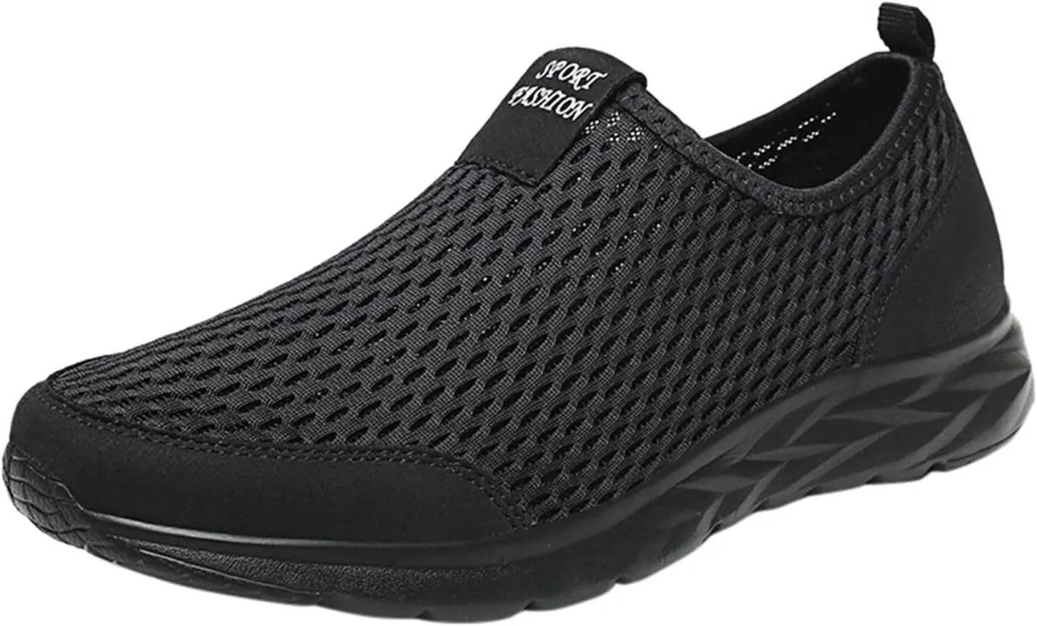 Slip on Sneakers Women Casual Lightweight Tennis Shoes Non Slip Work Shoes Women Breathable Mesh Walking Sneakers