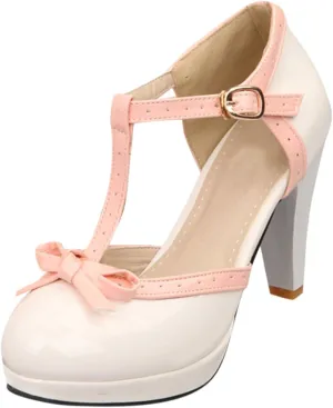 Strappy Heels Women's High Heels Ankle Strap Stilettos Sandals Platform Shoes Women's Lace Up Heeled Sandals
