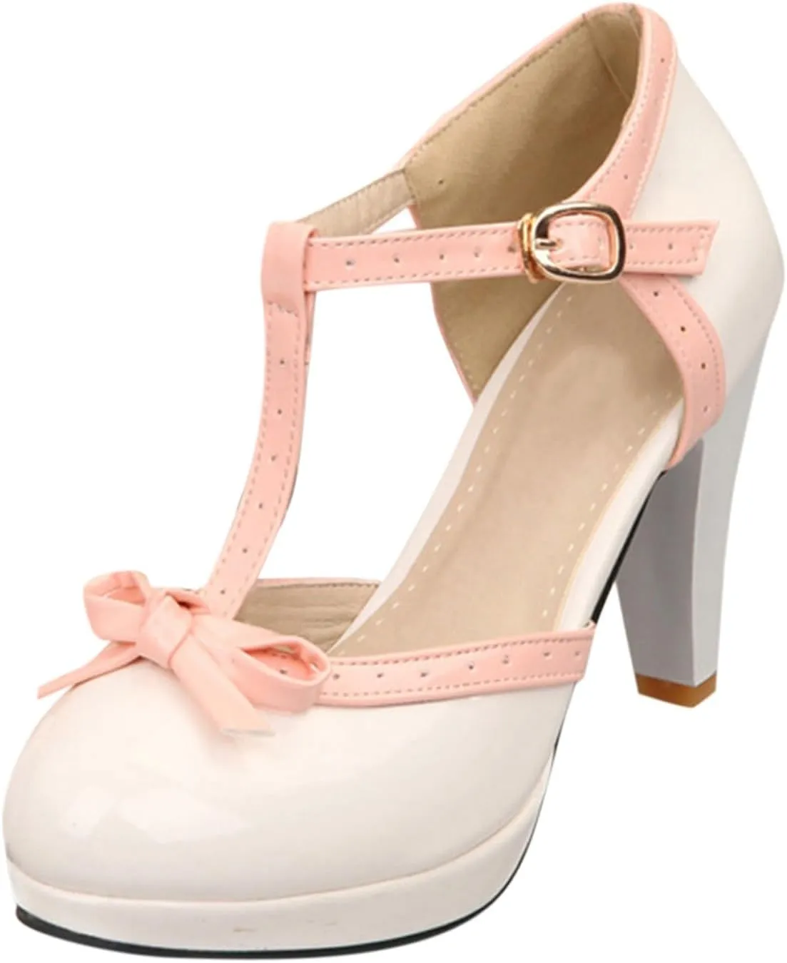 Strappy Heels Women's High Heels Ankle Strap Stilettos Sandals Platform Shoes Women's Lace Up Heeled Sandals