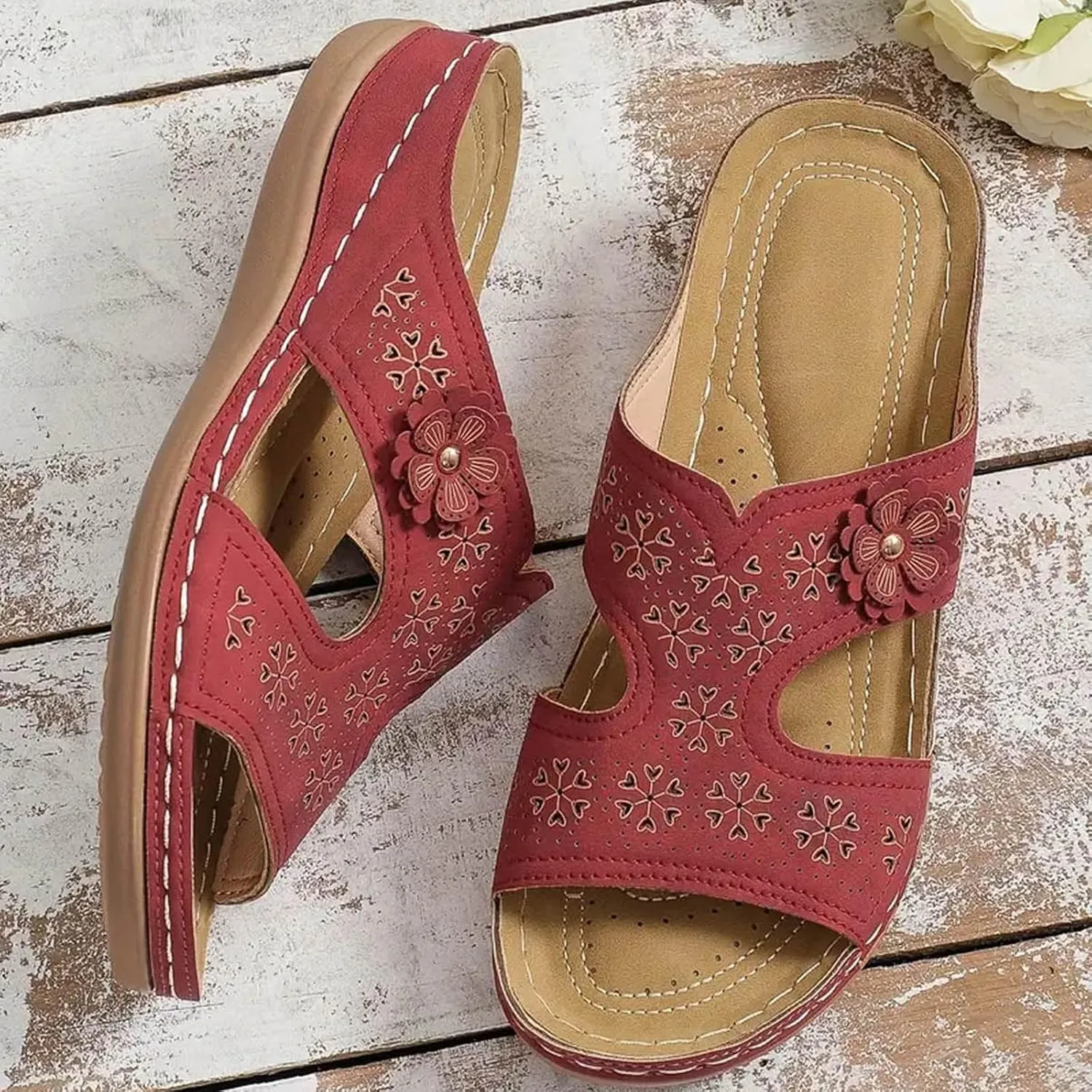 Summer Versatile Slides for Women Ultimate Comfort Lightweight Sandals Casual Sandals Temperament Shoes for Women