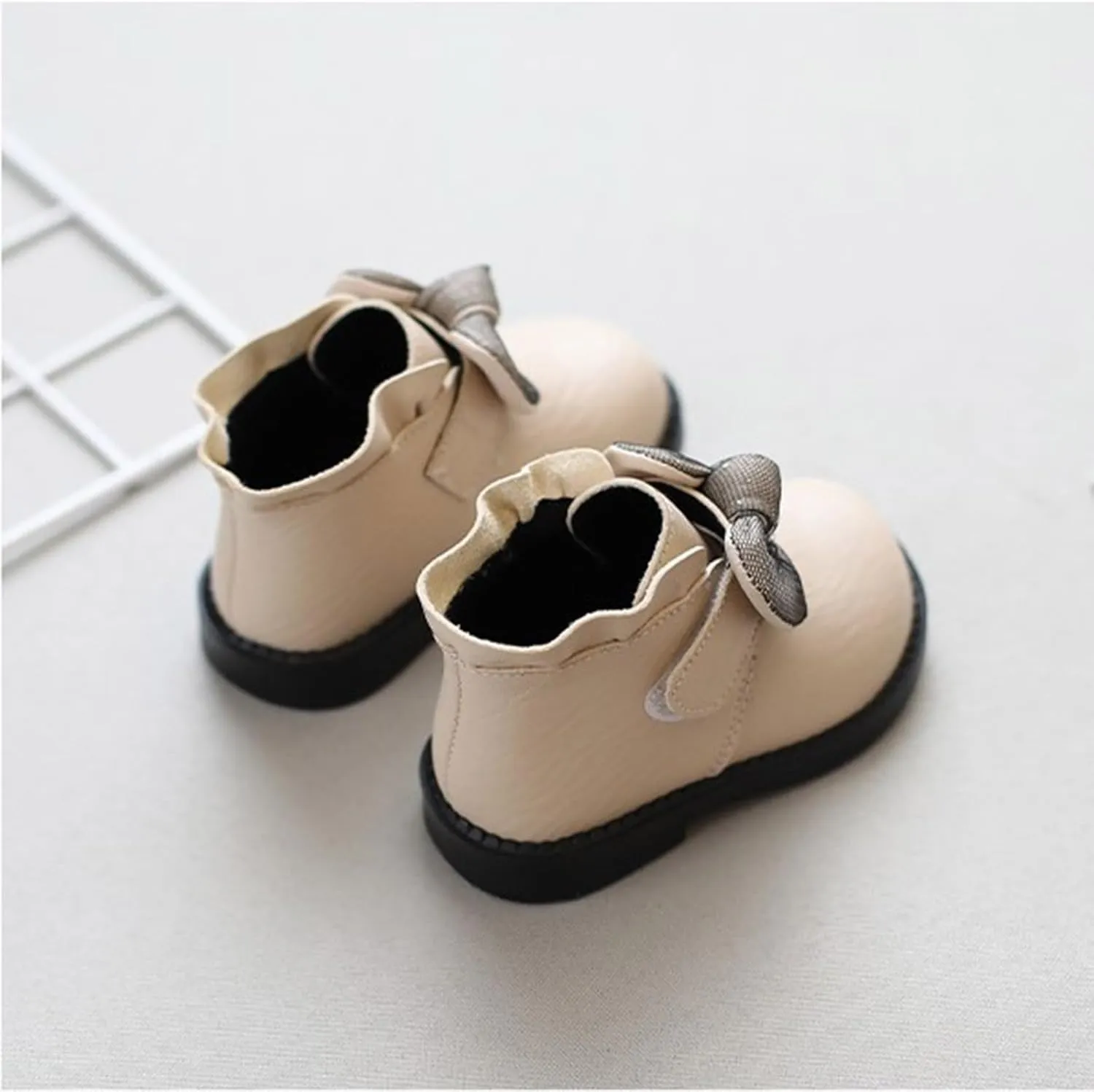Toddler Snow Boots Mid Calf Snow Boots Unisex Child Warm Bootie Winter Boot Anti-Slip Cold Weather Shoes Girls Boys
