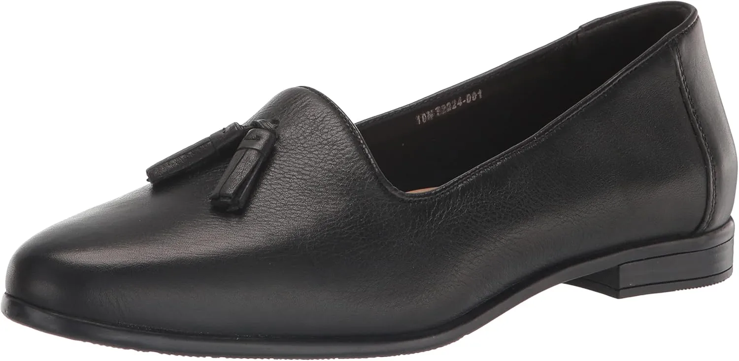 Trotters Liz Tassel Black 8 M (B)