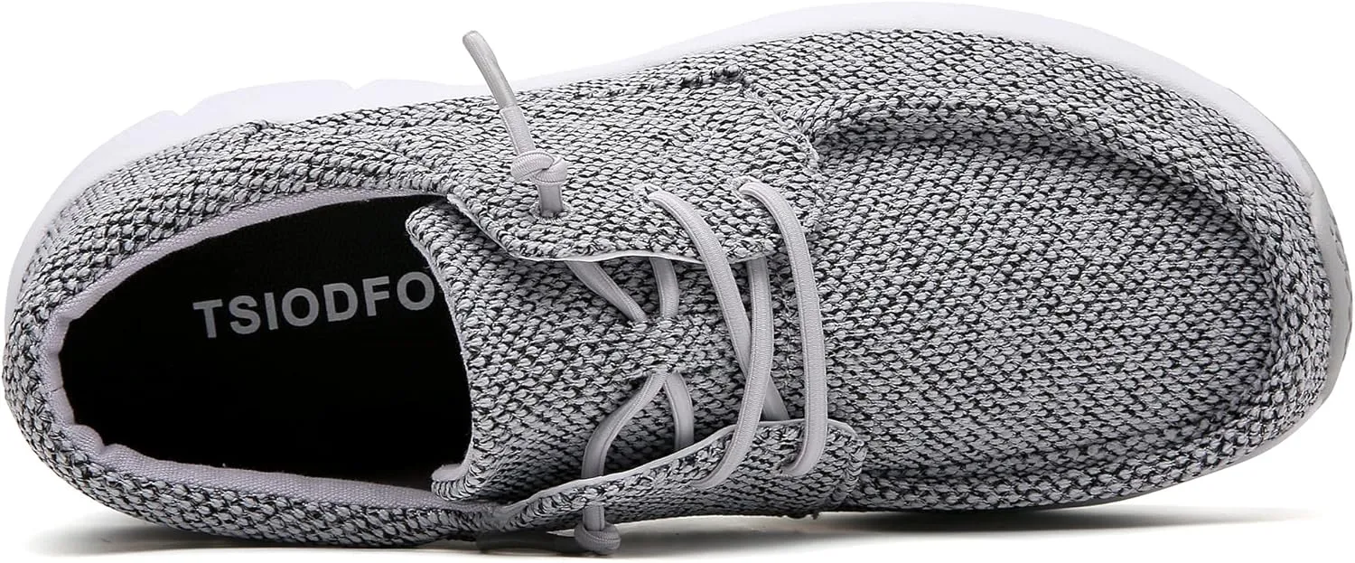 TSIODFO Men's Slip On Shoes Casual Walking Shoes
