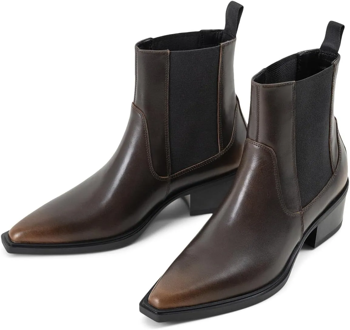 Vagabond Shoemakers Women's Kelsey Leather Chelsea Bootie Ankle Boot