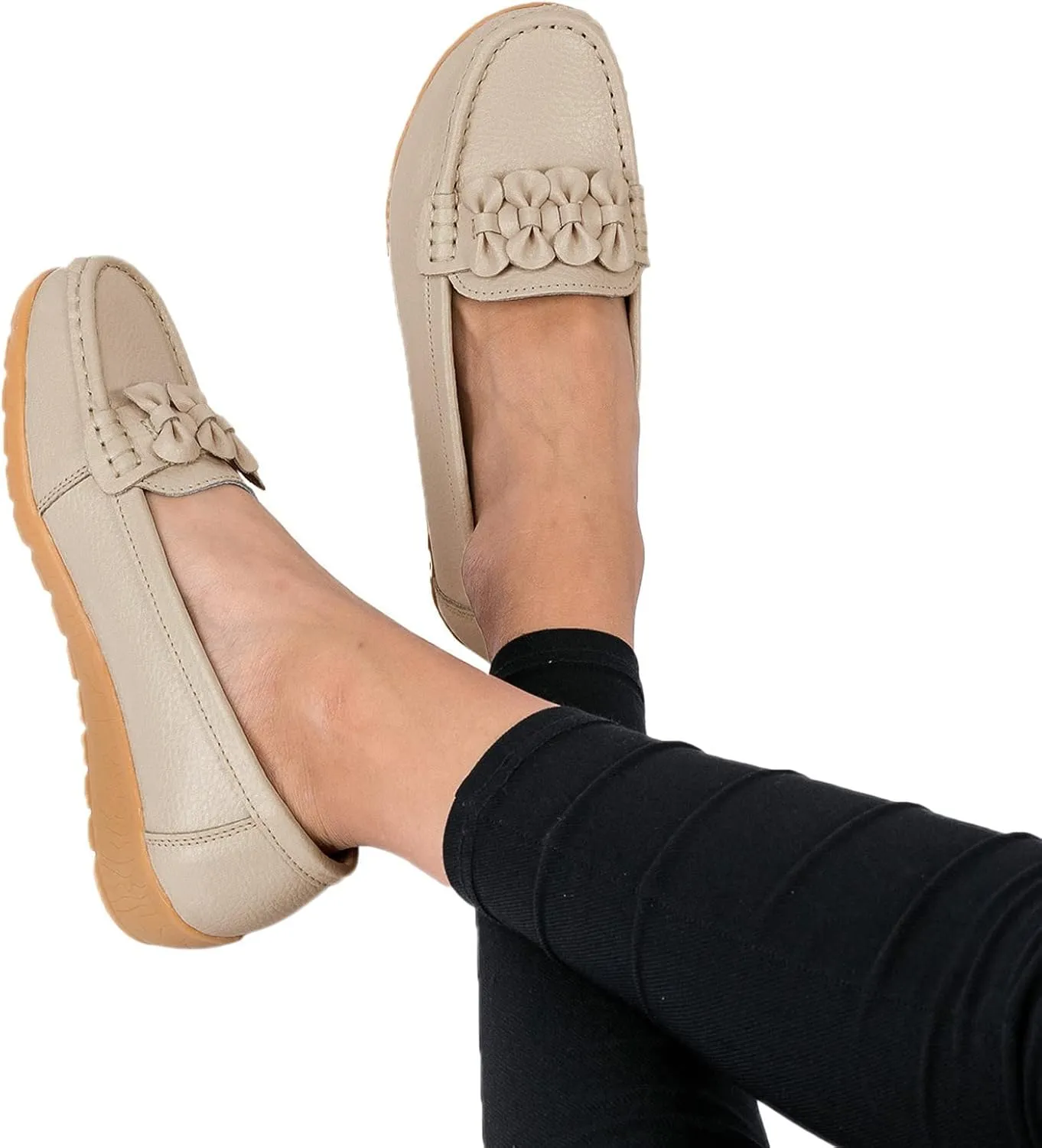 Walking Shoes Women Slip on Black Loafers Women Comfort Cute Casual Slip On LightweightNon Slip Slip On Christmas Sneakers for Women 2024 Womens Fall Shoes