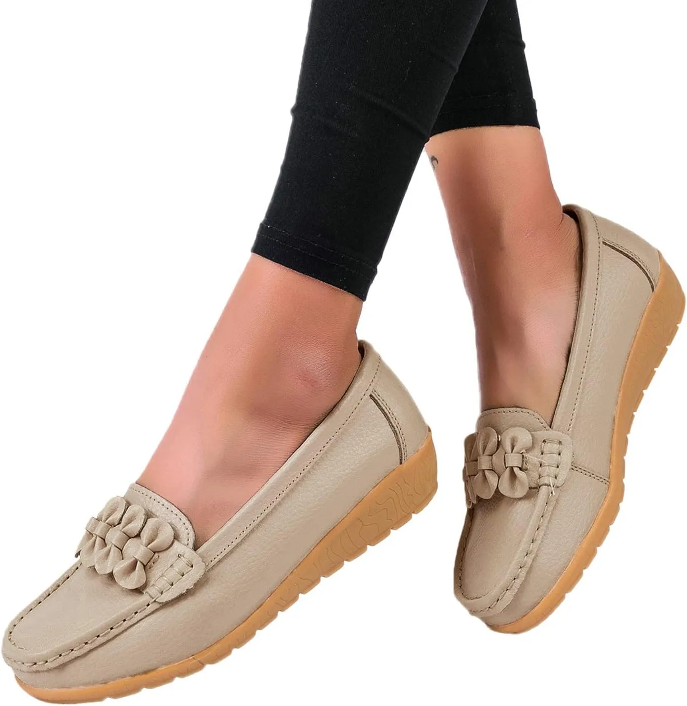 Walking Shoes Women Slip on Black Loafers Women Comfort Cute Casual Slip On LightweightNon Slip Slip On Christmas Sneakers for Women 2024 Womens Fall Shoes