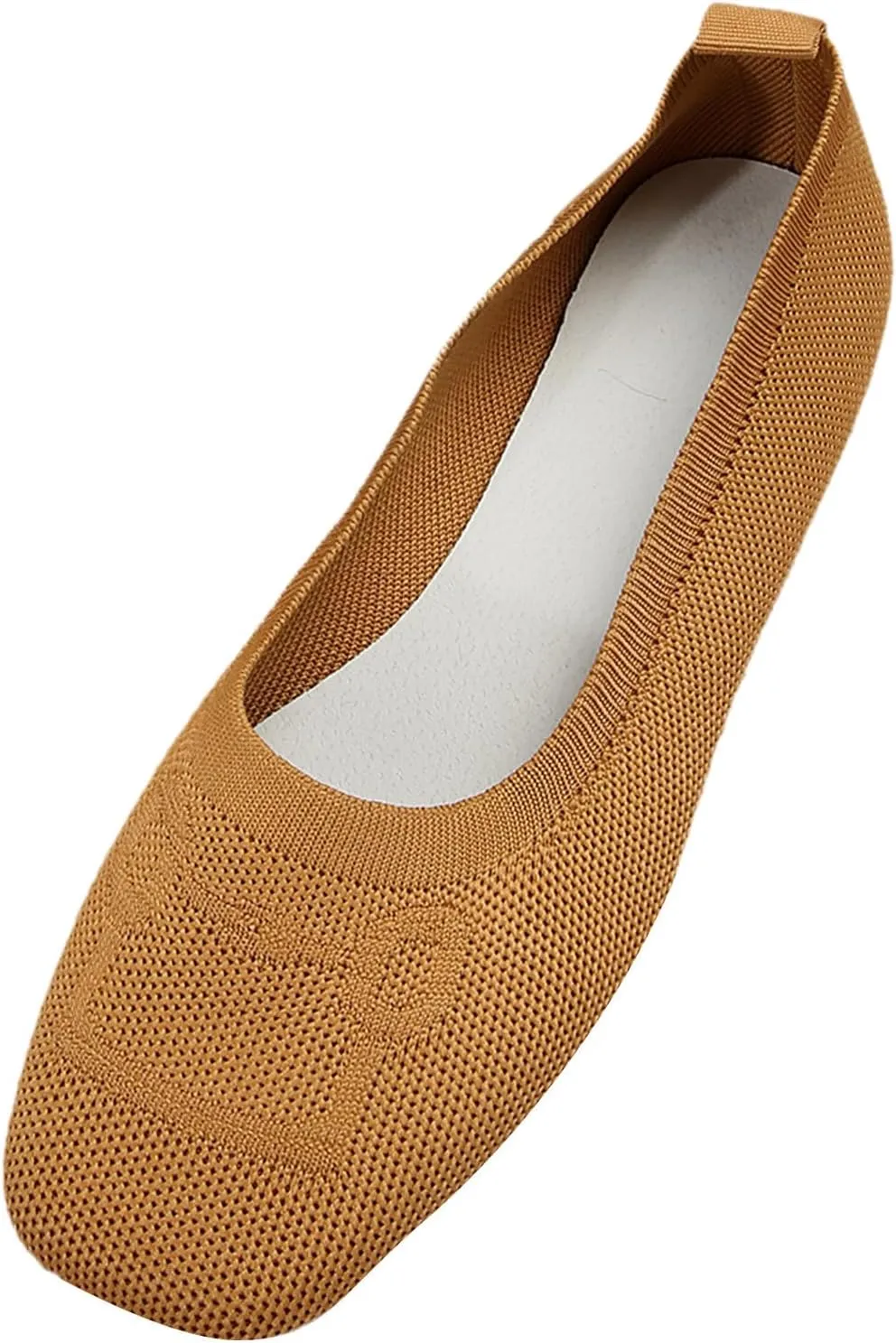 Wide Ballet Shoes for Women Width Foldable Knit Women with Arch Support Comfortable Shoes Comfortable Flip Flops