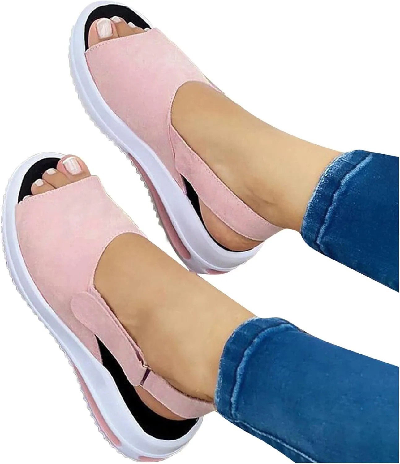 Wide Width High Top Slip On Sneakers for Women Cute Black Sneakers for Women Trendy Wide Foot Workout Shoes Women Wedge Sneakers for Women Zapatos para Pies Con Juanetes De Mujer