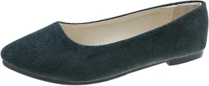 Women Flat Shoes Slip On Comfortable Walking Ballerina Shoes Cute Ballet Flats Ladies Portable Pumps Low Wedge Loafers