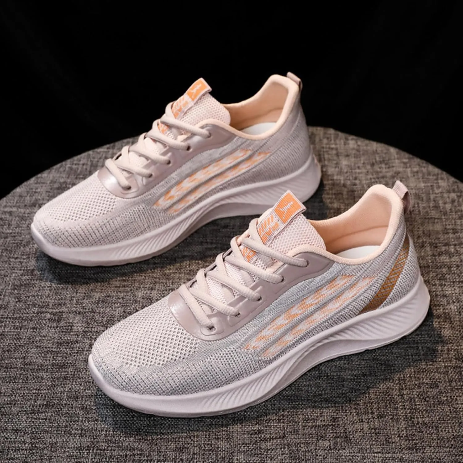 Women Shoes Slip On Dress Sneakers Men Slip On Mens Loafers Casual Slip On Lightweight Breathable Christmas Dress Shoes for Women Round Toe Flats Comfortable