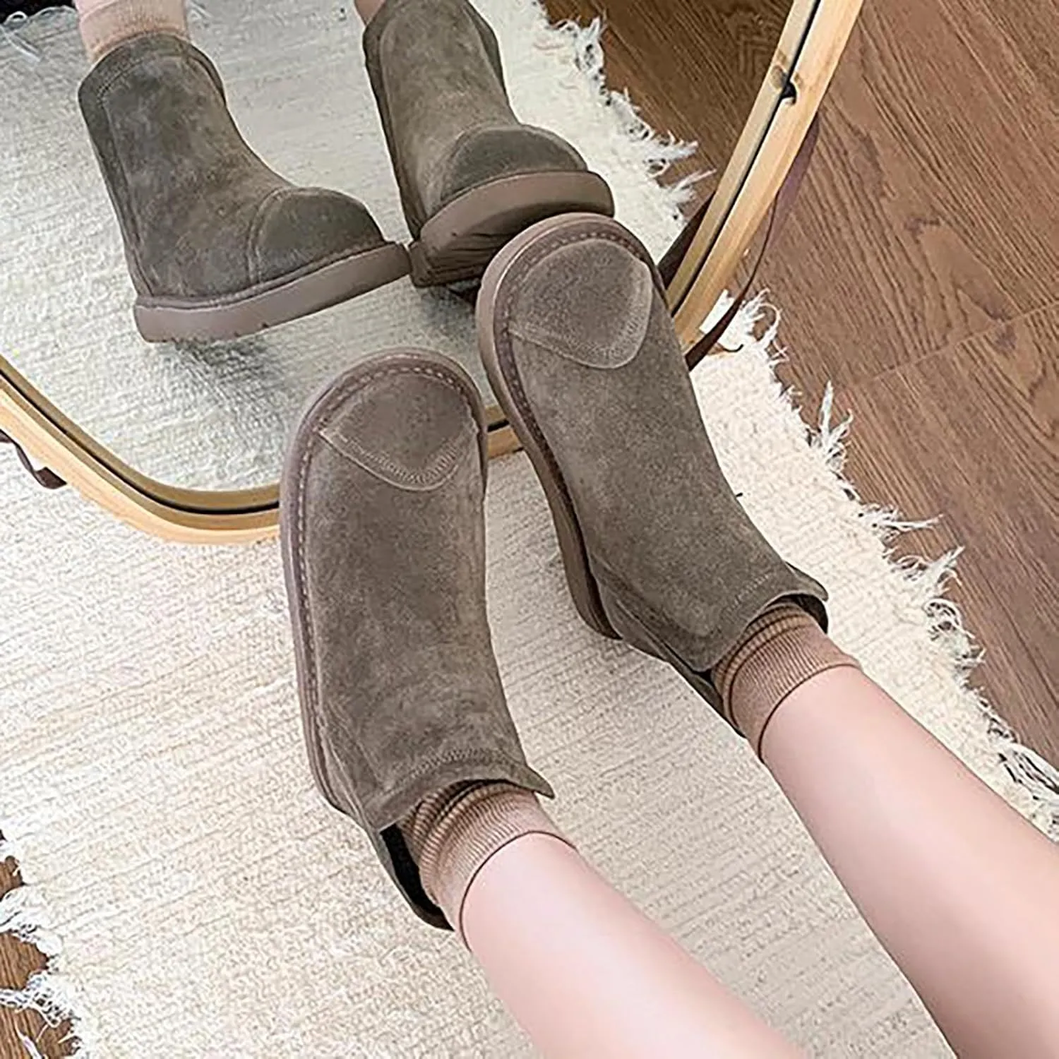 Womens Black Ankle Boots Wide Boots Black Booties for Women Chunky Heel Low Heels for Women Womens Ankle Boots with Heel Brown Women's Wide Width Ankle Booties