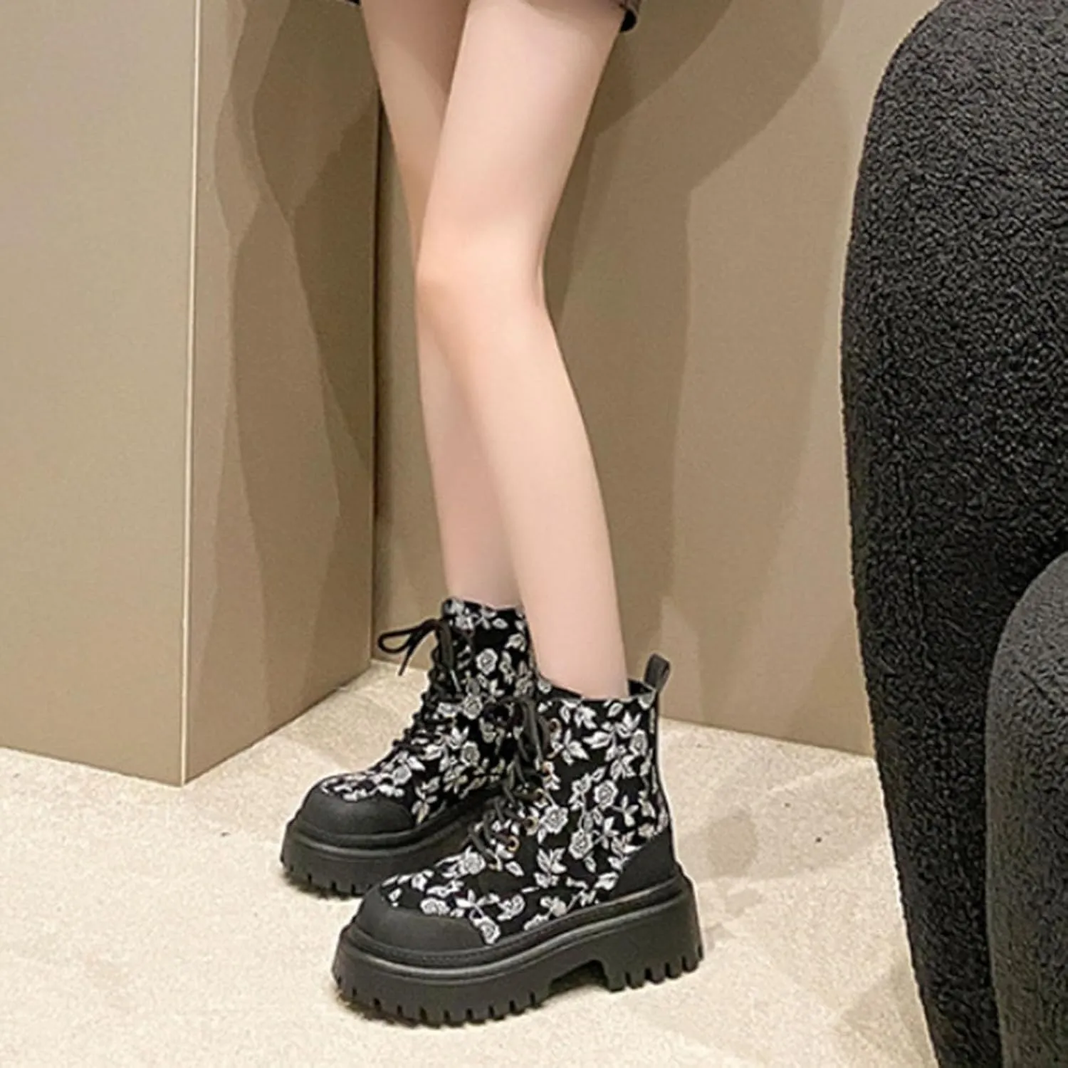 Womens Booties Women’S Boots Chunky Brown Boots Women's Wide Width Ankle Boots Ankle Boots for Women Low Heel Square toe Short Walking Boot for Sprained Ankle