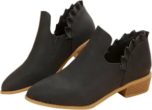 Womens Fall Booties Cow Print Boots for Women White Boots Ankle Ladies Low Heel Womens Booties and Ankle Boots Leather High Heel Ankle Boots for Women Sexy
