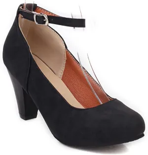 Women's High Heel Shoes Elegant Fixed Design for Wedding Party Comfortable Stiletto Heels with Ankle Strap Spring