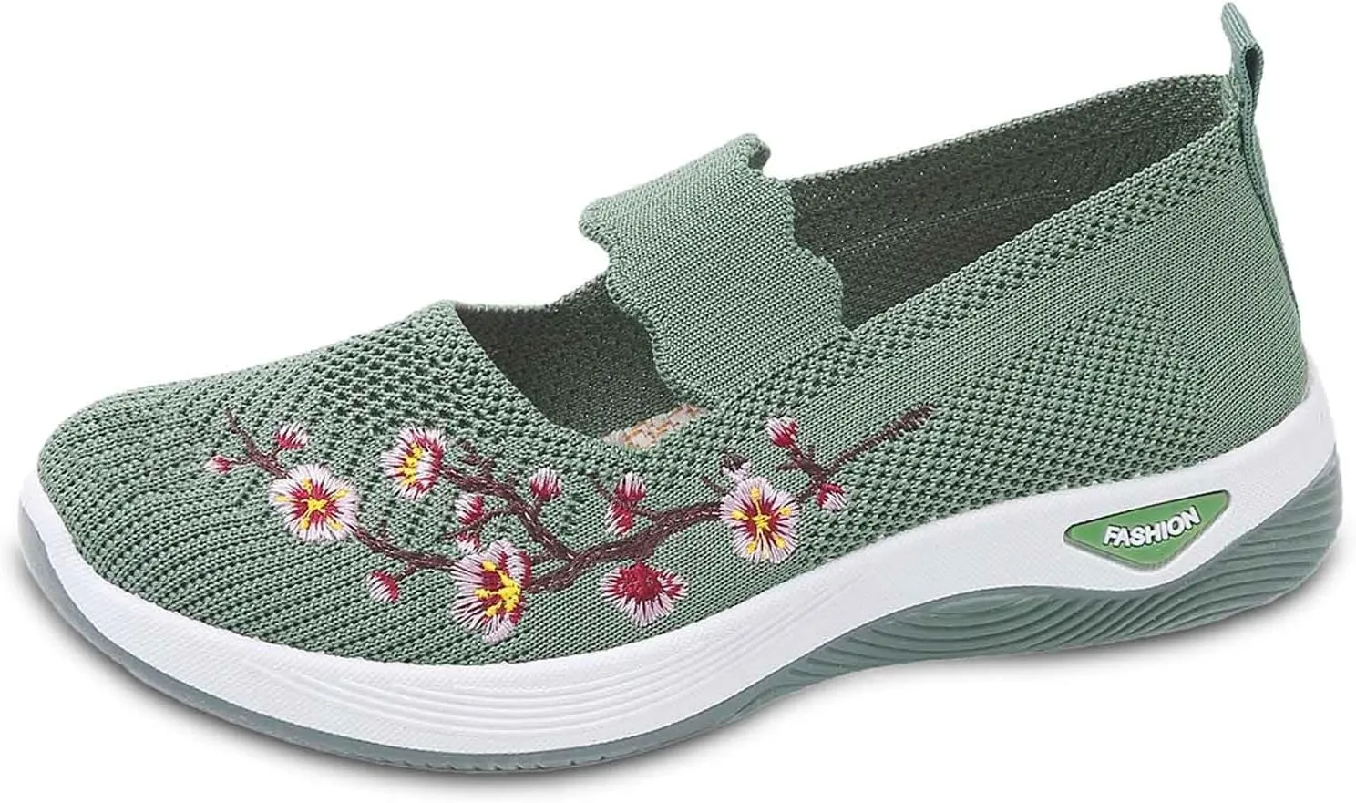Women's Knitted Mesh Flat Loafers Slip-On Breathable Comfortable Low Top Sport Shoes Fashion Casual Basketball Shoes