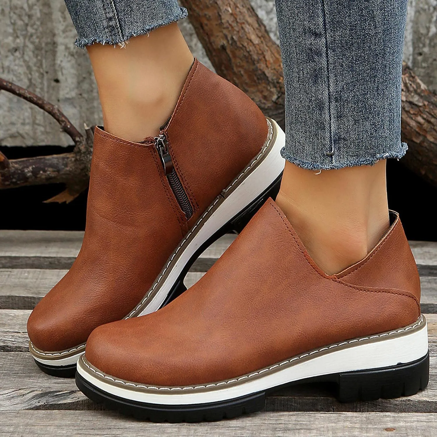 Women's Lace Up Ankle Boots Women's Ankle Boots & Booties Wide Width Womens Bootie Shoes Ankle High 2024 Boots for Men Women's Ankle Boots & Booties Rubber 2024 Ankle Boot