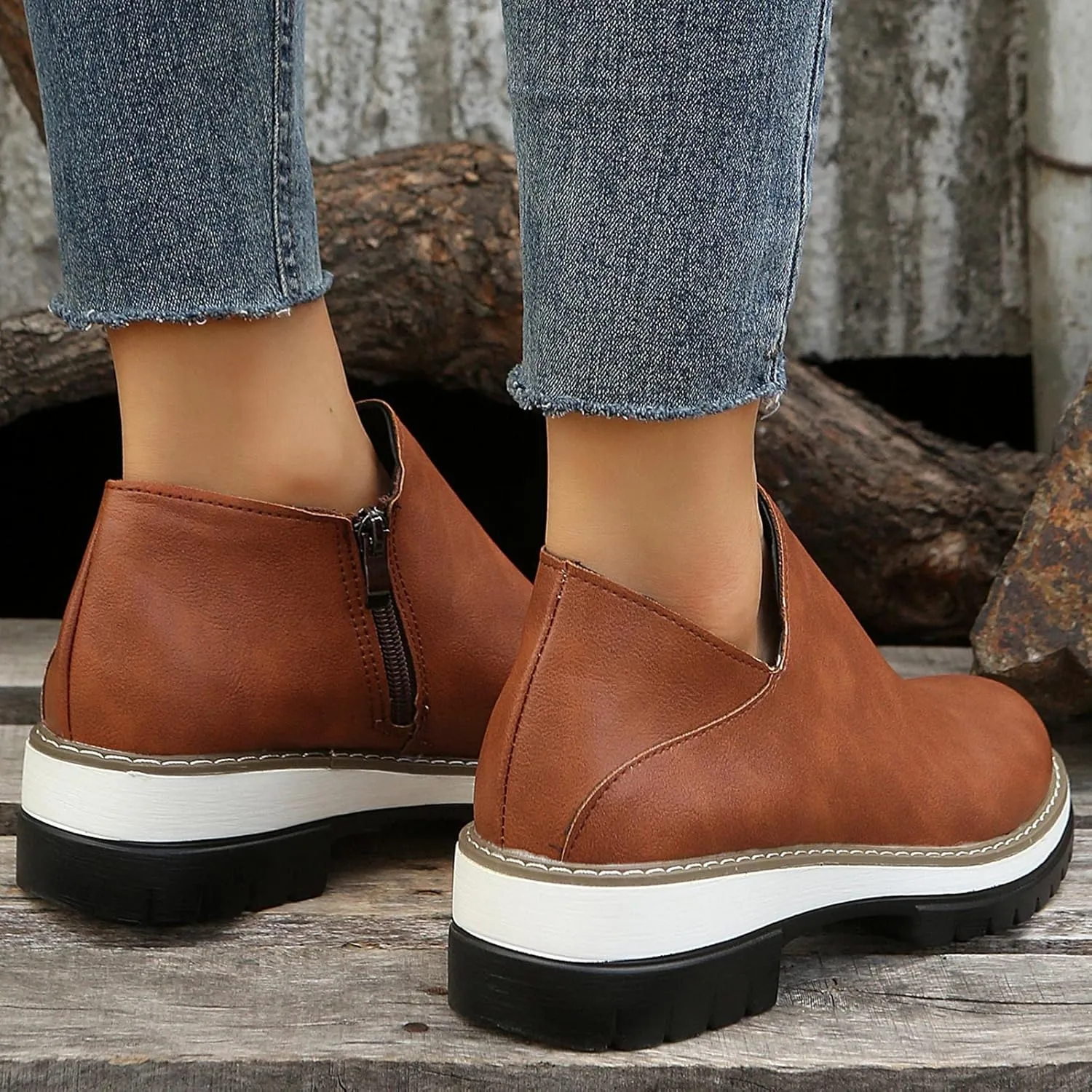 Women's Lace Up Ankle Boots Women's Ankle Boots & Booties Wide Width Womens Bootie Shoes Ankle High 2024 Boots for Men Women's Ankle Boots & Booties Rubber 2024 Ankle Boot