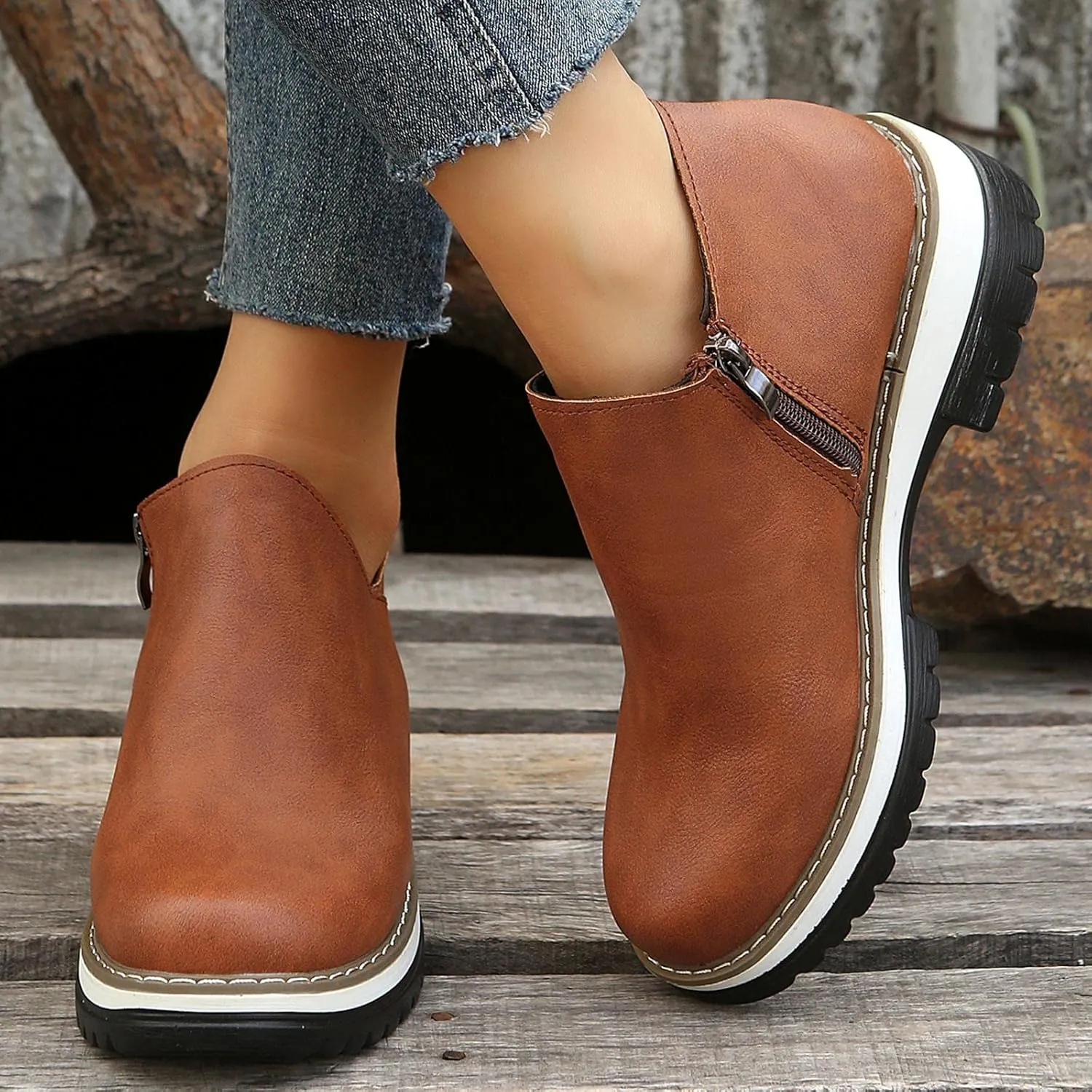 Women's Lace Up Ankle Boots Women's Ankle Boots & Booties Wide Width Womens Bootie Shoes Ankle High 2024 Boots for Men Women's Ankle Boots & Booties Rubber 2024 Ankle Boot