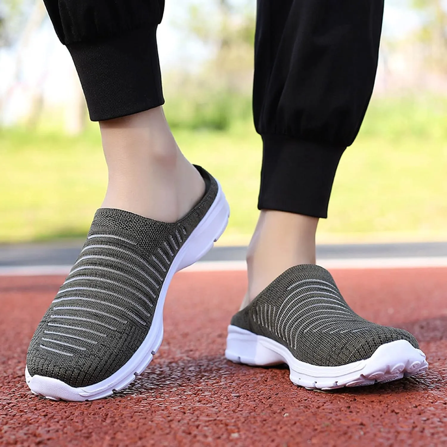 Women's Loafer Flat White Leather Sneakers for Women Hiking Shoes Women Round Toe Slip On Casual Mens Loafers Casual Slip On Black Sneakers for Women